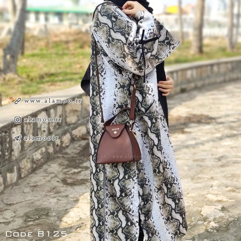 کیف زنانه مدل susen هرمی کد B125 - قهوه ای